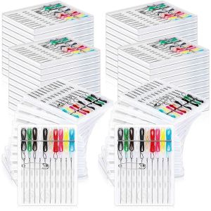 60 Bo&icirc;tes Kit De Couture Quick Fix Kit D'aiguille Pr&eacute;-Enfil&eacute; - Neuf
