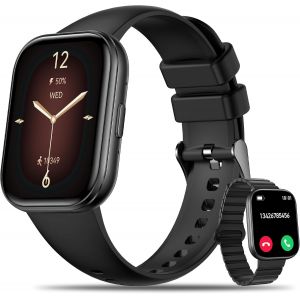 Montre Intelligente Pour Femme 1,75"" Hd Avec Appels Bluetooth, 120+ Modes Sportifs, Bracelet D'Activit&eacute; Avec Cardiofr&eacute;quencem&egrave;tre, Sommeil, &Eacute;tanche Ip68 Montre Num&eacute;rique Pour Android Ios - Neuf