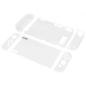 Housse De Protection De Console De Jeu Pc Transparent &Eacute;tui De Coque De Manette De Jeu Mince Avec Protecteur D'&eacute;cran Pour Commutateur - Neuf