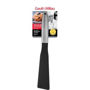 Eryi-- Spatule À Crêpes En Nylon - Anti-Rayure - Fine Et Maniable Pour Des Crêpes Parfaites - Résistante Et Légère - Lot De 1, Noir - Neuf