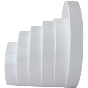Réducteur de tuyau 80 100 110 120 125 150 mm - Raccord latéral 6 niveaux - Neuf
