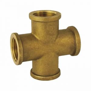 Raccord Laiton Filet&eacute; Croix 3/8 - Neuf