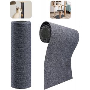 2 Pi&egrave;ces Tapis Griffoir Chat, Autocollantes Grattoir Chat Canap&eacute;, 30 &times; 100 Cm, D&eacute;coupables Autocollant Chat, Tissu Non Tiss&eacute;, Sous Tapis, Pour Meubles Pied D'arbre Chat Anti Rayures - Neuf