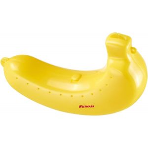 CHECARZHN--NO1-Boîte À Banane - Boîte À Banane Premium Pratique, Robuste Et Sans Bpa, Protection Parfaite Pour Les Déplacements - 235 X 139 X 52 Mm, Jaune - Neuf