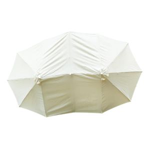 Toile De Rechange Imperm&eacute;able De 2,7 M Pour Parasol De Terrasse &Agrave; 12 Baleines - Neuf