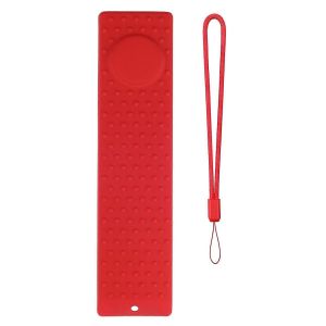 Étui de protection en silicone Housse antichoc avec sangle pour Mi Box S/Mi Box S 4K/ Rouge - Neuf