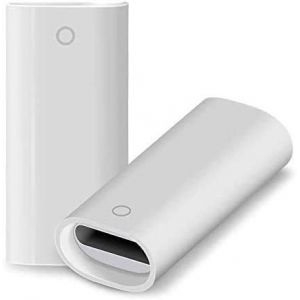 Eryi-Pencil Adaptateur De Chargement, Imnagoo Compatible Avec Apple Pencil Accessoires Adaptateur Lot De 2 Femelle À Connecteur Femelle Adaptateur Chargeur De Transport Pour Ipad Pro 12,9 10,5 9,7 Cr - Neuf