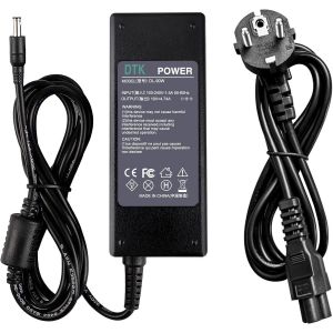 Chargeur 19V 4,74A 90w (Compatible 19V 3,16A 60W) Alimentation pour Ordinateur Portable pour Samsung AC Adaptateur Connecteur: 5.5 x 3.0mm [Classe énergétique A+] - Neuf