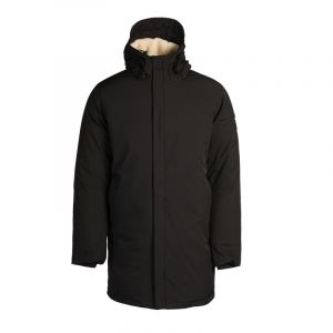 Parka Blanco Regular Avec Capuche Fausse Fourrure Homme Paragoose - Neuf