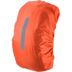 Jgd-40-50l &Eacute;tanche Sac &Agrave; Dos Pluie Housse, Antid&eacute;rapant Sac &Agrave; Dos Housse Avec Vertical R&eacute;fl&eacute;chissant Sangle Rester Sec Pour Randonn&eacute;e, Camping, Chasse, M, Orange - Neuf
