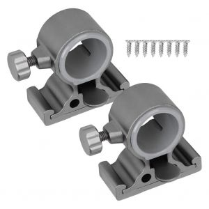 Support De Boite De Peche Portable En Alliage D'aluminium Pour Exterieur, Support De Parapluie, Outil Pour Poisson, Gris B - Neuf