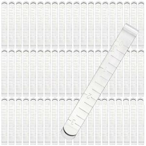 60pcs Pinces À Coudre,Pinces D'ourlet De 3 Pouces,Règle De Mesure De Couture - Neuf