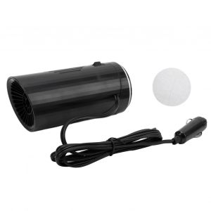 Chauffage de voiture 12 V 150 W, mode refroidissement, rotation a 360 degres, desembuage de vitres avec fonction de purification - Neuf