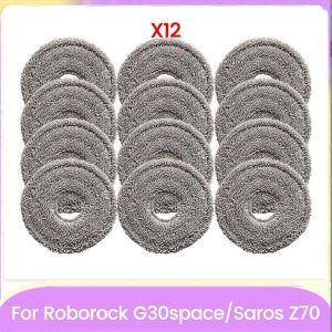 Tampons de vadrouille lavables de remplacement pour Roborock Saros Z70 / Roborock G30space Pièces d'aspirateur Vadrouille Pa - Neuf