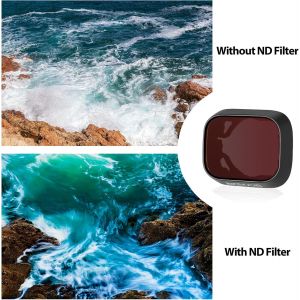 Mini 3/Mini 3 Pro Nd Filtre Polarisant Nd Kit De Filtres Compatibles Avec Dji Mini 3 Pro Accessoires (Cpl Nd8 Nd16 Nd32) - (Version Plastique)[Z4335] - Neuf