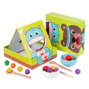 Coffret Cadeau De Jeu D'alimentation Pour B&eacute;b&eacute;, Jouet &Eacute;ducatif Pour Coordination ?il-Main, Centre D'activit&eacute;s, Cadeau Pour Enfants, Gar&ccedil;ons Et Filles, Jeu De Soci&eacute;t&eacute; - Neuf
