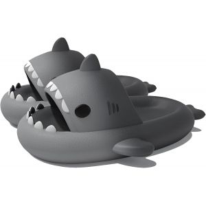 Ihkhu-Claquettes Requin Enfants Chaussons De Maison Pantoufles De Bain Fille Garçon Chaussures Pour Piscine Et Plage Et Douche Shower Tongues Plates Antidérapant Sandales Été - Neuf