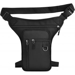KALANKA-SYCSYH Sac Tactique de Jambes Étanche - Sacoche Moto Multifonction pour Homme et Femme - Poche Cuisse Banane pour Voyage, Camping, Course, Équitation - Neuf