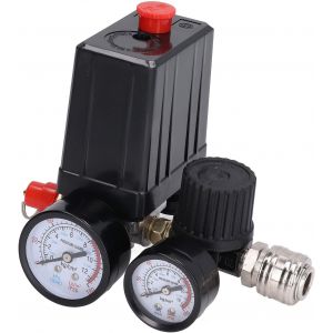 Ulteronixshop-Soupape de commande de compresseur d'air, pressostat 20A r&eacute;gulation de tension 220V 380V normalement ferm&eacute; pour remplacement - Neuf