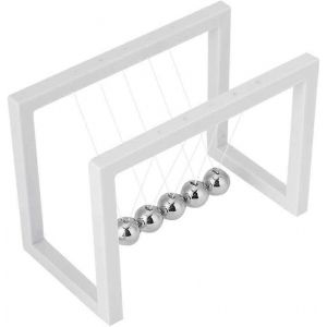 Jouet de boule de table,m&eacute;tal solide Physique Science Pendule Boule Bureau &agrave; domicile D&eacute;coration &Eacute;ducation d&eacute;corative - Neuf