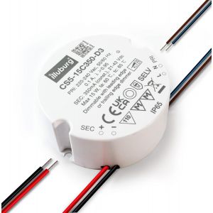 Transformateur LED Variable TRIAC 350mA Courant Constant 8W-15W pour Lampe LED Bloc d'Alimentation Driver - Neuf