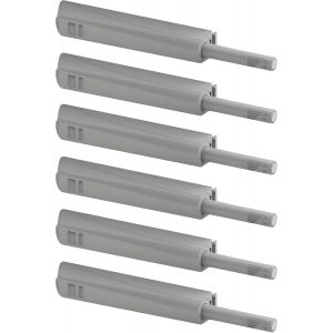 Invisible Loquet Fermetures de Porte Magnétique Push to Open pour Armoire de Cuisine Porte Battante de Meuble Appuyer pour Ouvrir des Portes de Placard Charnière Paquet de 6 Pièces - Neuf