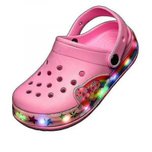Chaussures Électroluminescentes Pour Enfants Garçons Sabots À La Mode Pantoufles Led Électroluminescentes 994 - Neuf