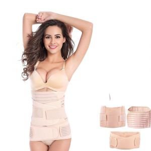 3 En 1 (Xxl) Maternité Ventre De La Bande Du Post-Partum Pour La Grossesse Ceinture Formateur C Section De Récupération De Ceinture De Soutien Postnatal Ceinture Shapewear Pour Femmes - Neuf