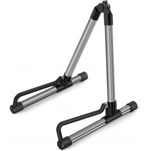 Support Guitare Pliable Porte guitare universel pliable Repose guitare pour Guitare Acoustique, Electrique, Basse Stands pour Guitares, Couleur Gris - Neuf