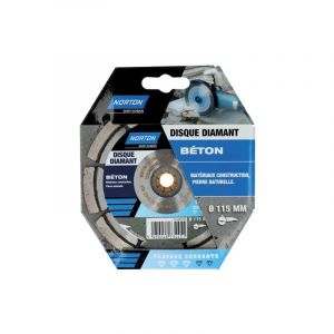 Disque Diamant 115 Travaux Courants Construction - Norton - Neuf