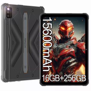 HOTWAV R6 Ultra Tablette Robuste 16Go + 256Go/(2To TF) 10.4" 2K FHD+ 15600mAh 16+16MP Android 13 Tablette Tactile IP68/IP69K Dual 4G/5G WiFi - Orange - Neuf