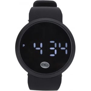 Eryi-Montre De Sport Numérique Pour Homme, Montre Électronique Numérique À Écran Tactile Rond Led Étanche Pour Sports Décontractés, Montres De Couple Simples Pour Hommes Et Femmes(Le Noir) - Neuf