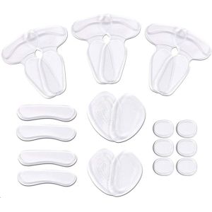 Kalanka-20 Coussinets De Talon Haut, Empi&egrave;cements De Doublure De Talon, Coussins Antid&eacute;rapants, Talonnettes Pour Femmes, Semelles De Chaussure De Pied, Autocollants De Talon Ronds - Neuf