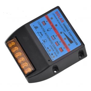 Regulateur De Charge De Panneau Solaire Ycx-005, Regulateur De Batterie 12 V/24 V, Protection Sure 60 A - Neuf