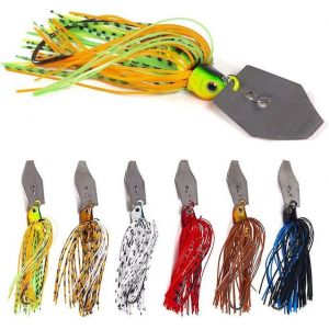 Kit D'app&acirc;ts Souples Vibrant Sea - 6 Jigs Multicolores Pour La P&ecirc;che Au Bar Avec Paillettes R&eacute;fl&eacute;chissantes Et Hame&ccedil;ons Durables Pour Une P&ecirc;che R&eacute;ussie - Neuf