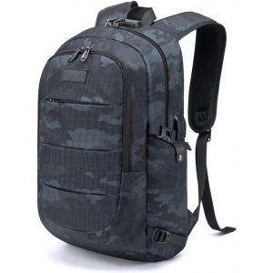 Sac A Dos Ordi Portable College Homme Et Femme,Sac &Agrave; Dos Ordinateur Voyage Impermeable Antivol Avec Port De Usb Et Serrure Convient Aux Notebook De 15,6-17,3 Pouces - Neuf