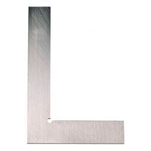 &Eacute;querre de m&eacute;canicien simple 90&deg; DIN875/2 en acier au carbone poli sans but&eacute;e 200x130 mm Limit WHP2-200X130 - Neuf