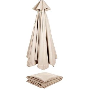 LETNERNY-Parasol De Jardin 3.0M Dessus De Parapluie De Remplacement Pour 6/8Bras, Toile De Rechange Housse De Parapluie,Pour Terrasse/Jardi iscine/Parapluie En Porte-¿¿-Fau - Neuf