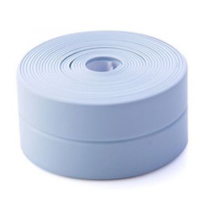 Ruban d'étanchéité en silicone pour salle de bain, 3,8 cm x 3,2 m, adhésif PE pour joint d'angle de cuisine, bleu - Neuf
