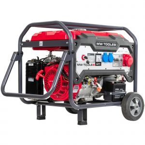 Groupe &eacute;lectrog&egrave;ne essence 6,5kW 3x400V - d&eacute;marrage &eacute;lectrique MW Tools BG65ED BG65ED - Neuf