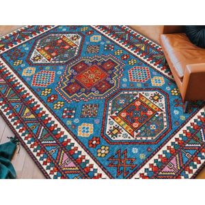 Tapis De Sol Imprim&eacute; Boh&egrave;me 100 X 150 Cm &iquest; Antid&eacute;rapant, R&eacute;sistant, Id&eacute;al Pour La Cuisine, La Salle De Bain Et Les Espaces De Vie - Neuf