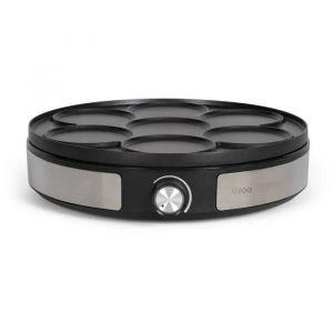 Cr&ecirc;pi&egrave;re r&eacute;versible - LIVOO - DOP247 - 1500W - Plaque r&eacute;versible : 1 x &Oslash;33 ou 7 x &Oslash;10 cm - Antiadh&eacute;sif - Thermostat r&eacute;glable - Neuf