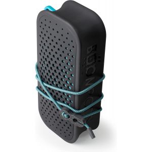 KALSG-Blockblaster Haut-Parleur Sans Fil-Enceinte Bluetooth Avec Batterie De 12H,Haut-Parleur E¿Tanche Ipx7,Powerbank Inte¿Gre¿ Et Micro,Enceinte Pc Et Smartphone,Gris Et Bleu - Neuf