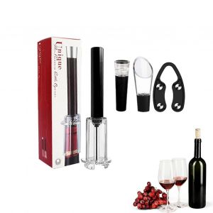 Ensemble Ouvre-Bouteille, Ouvre-Bouteille Avec Joint Sous Vide, Ensemble Ouvre-Bouteille Multifonctionnel Et Pratique, Accessoires Pour Le Vin - Neuf