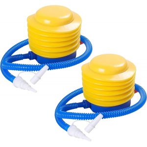 SJZG-Lot De 2 Pompes &Agrave; Ballon U2013 Grande Pompe &Agrave; Pied U2013 Design Robuste Et Plastique Durable, L&eacute;ger Et Compact U2013 Pompe &Agrave; Air Pour Ballons, Matelas Gonflable, Pataugeoire, Ballons De Gymna - Neuf