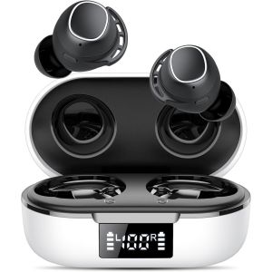 KARWL-Écouteurs Sans Fil Bluetooth 5.3 Avec 4 Microphones Enc,Écouteurs Intra-Auriculaires Bluetooth 60 H Basses Profondes,2025,Réduction Du Bruit,Étanche Ip8,Usb-C - Neuf