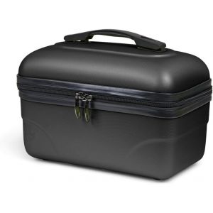 TIANYI-Vanity Trousse de Toilette Cosmétiques, Rigide avec Poignée, Organisateur de Voyage, Boîte de Rangement - Grande capacité (Noir/Modèle Standard) - Neuf