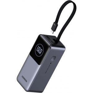 Senior-Nexode 130W Batterie Externe 20000Mah C&acirc;ble Usb C Int&eacute;gr&eacute; 100W 2 Ports Power Bank Portable Charge Rapide Pd 3.0 Compatible Avec Iphone 16 15 14 13 Plus Pro Galaxy S25 S24 S23 Macbook [L778] - Neuf