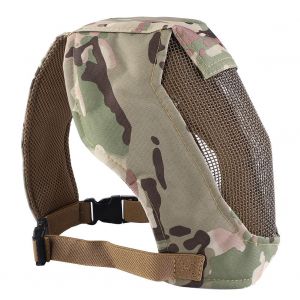Masque De Protection Integral En Treillis Metallique, Masque Tactique, Equipement De Protection De Competition Mc - Neuf
