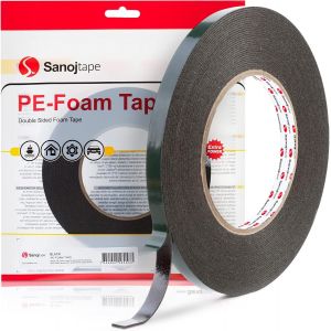Ruban Adhésif Extra Fort Double Face 9mm x 10m Noir Multifonctionnel Montage Adhesif pour Bureaux Maison Voitures Réparation Fixant DIY & Extérieur - Neuf